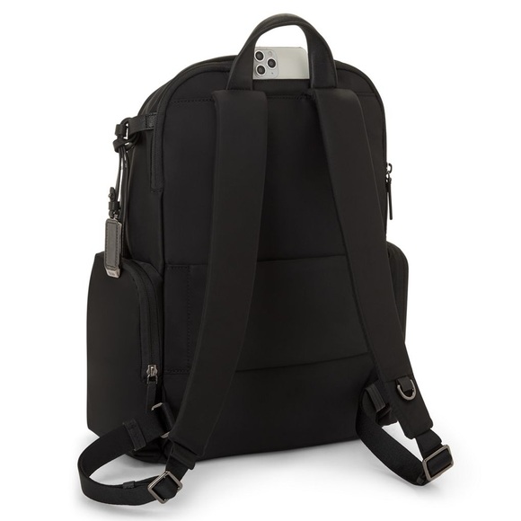 NWOT - Tumi VOYAGEUR Celina Backpack in Black/Gunmetal - Picture 14 of 15